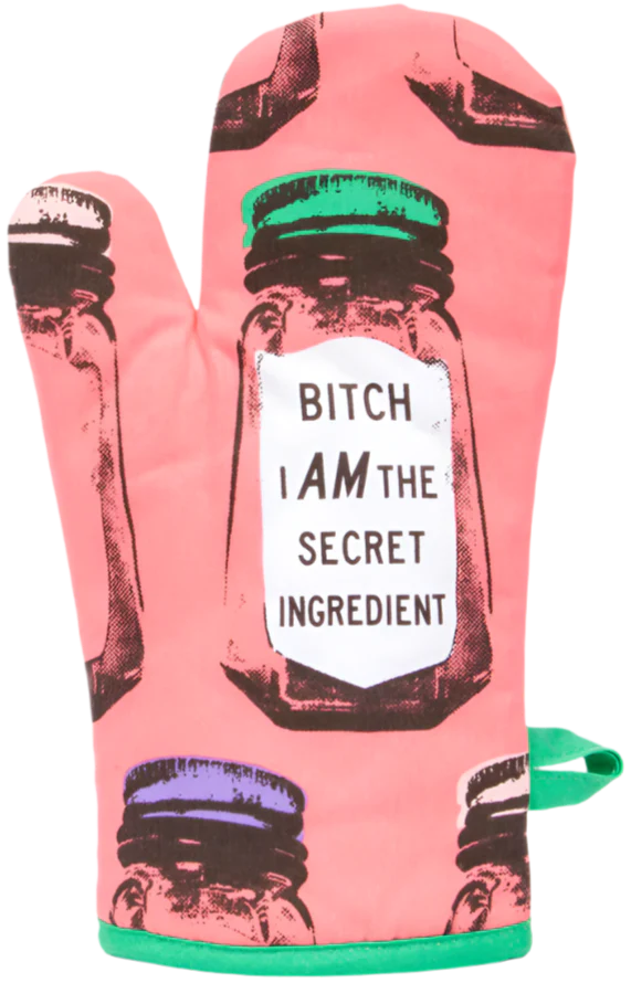 Secret Ingredient Oven Mitt