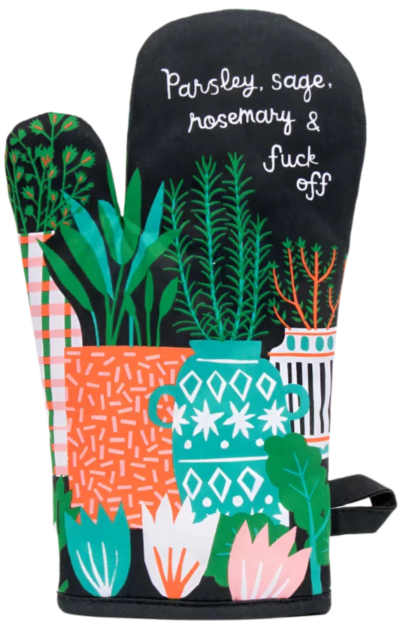 Parsley Sage Oven Mitt