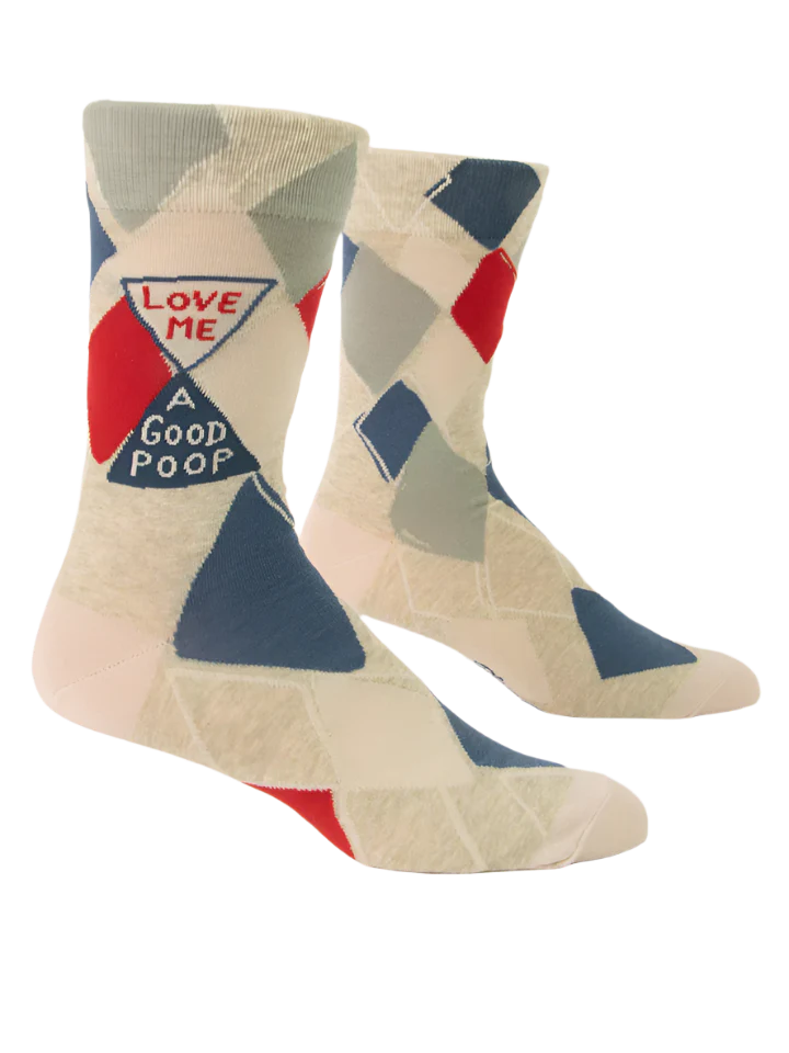 Love Me a Good Poop Men's Socks