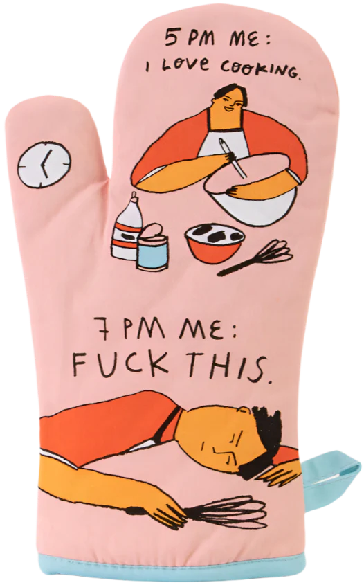 I Love Cooking Oven Mitt