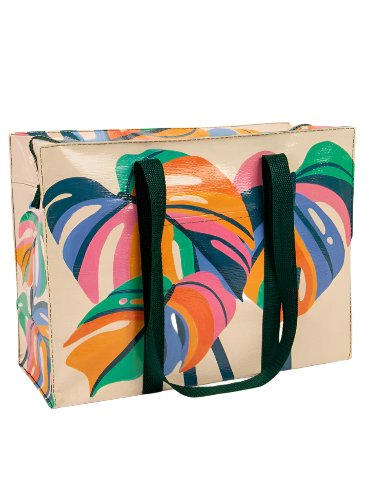 Monstera Shoulder Tote