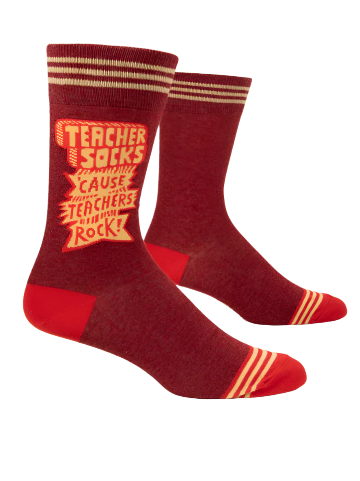 Teacher Men's Socks