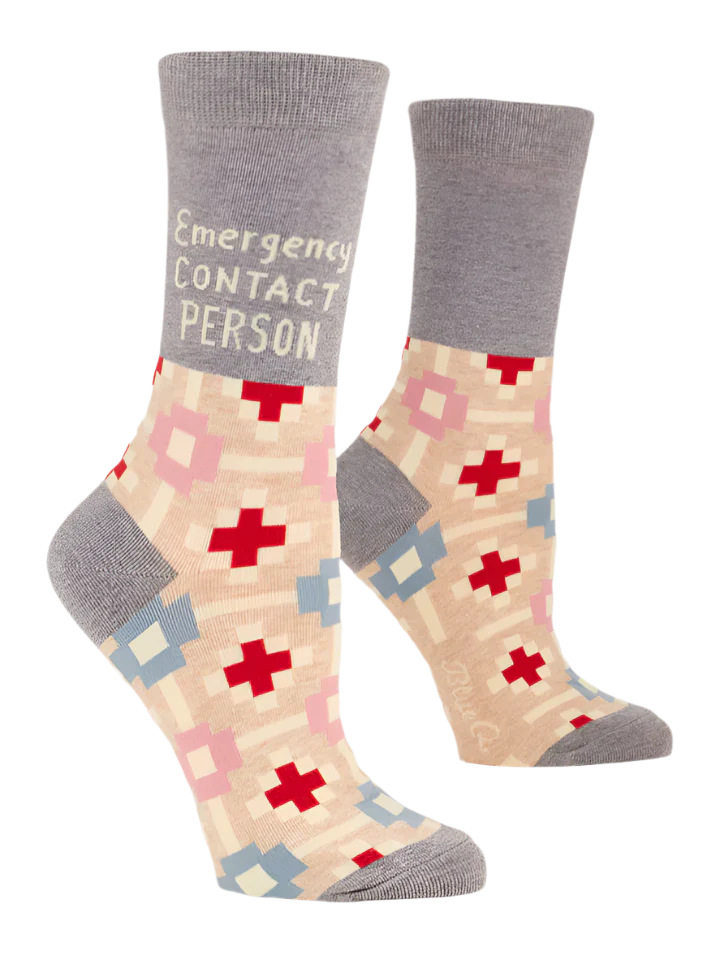 Emergency Contact Socks