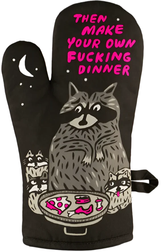 Make Your Own Dinner Oven Mitt