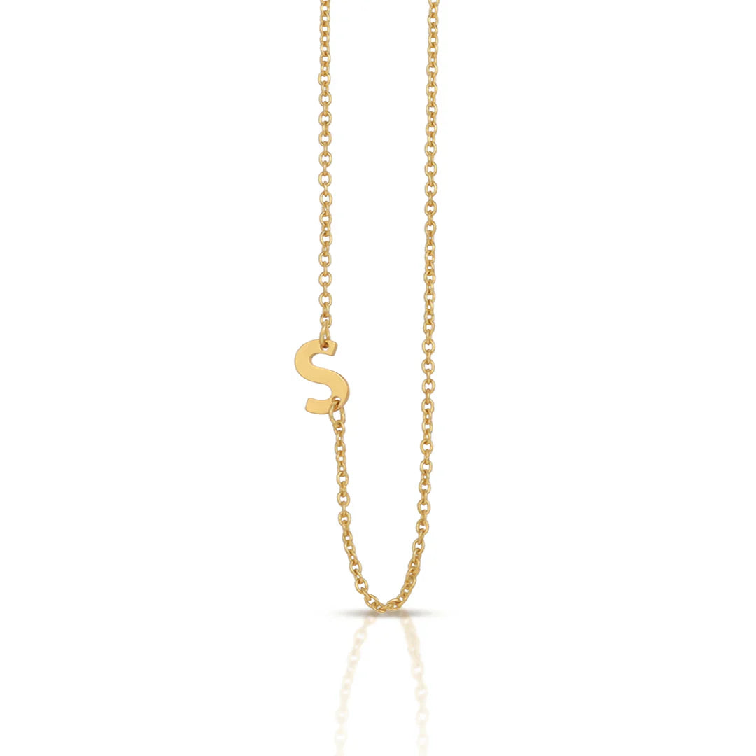 S Letter Necklace