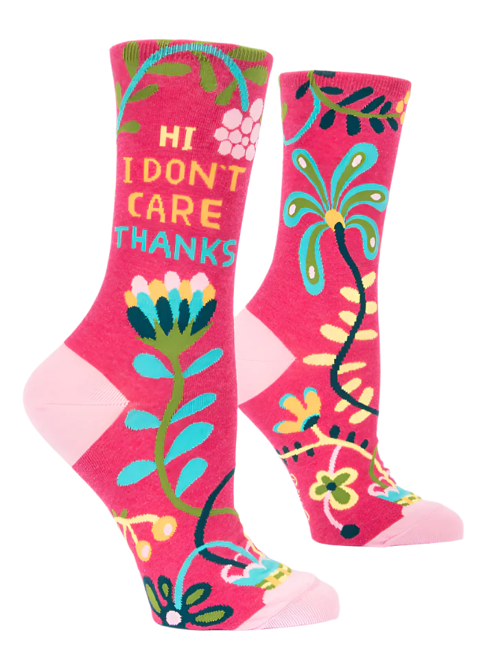 Hi I Don't Care Socks