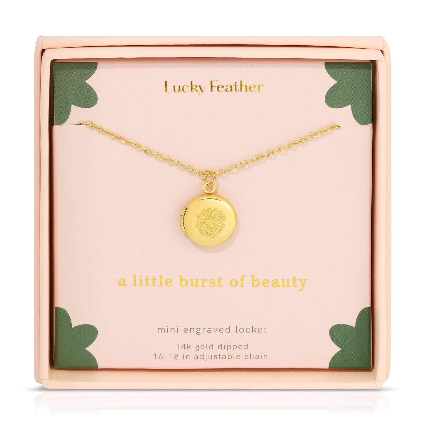 Flower Locket A Little Burst of Beauty