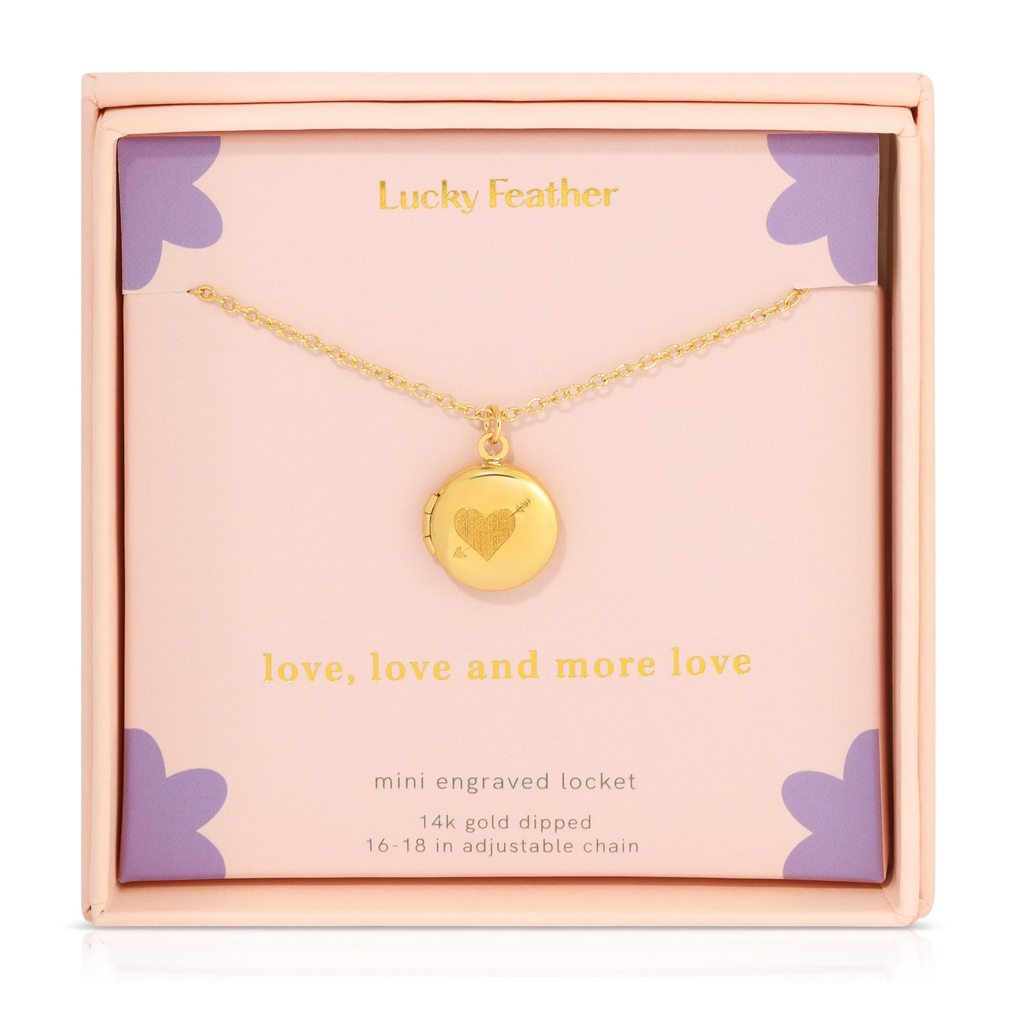 Heart Locket Love Love and More Love