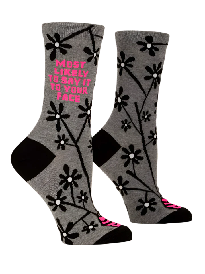 Most Likely to Say It Socks