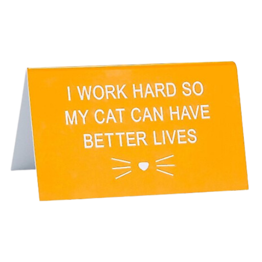 Desk Signs