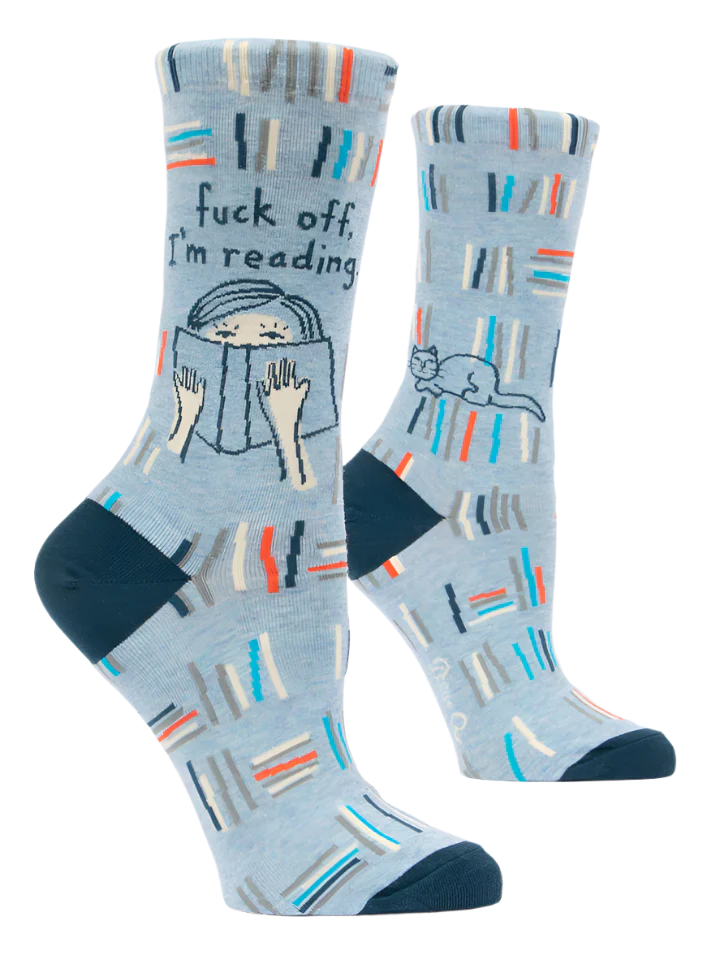 Fuck Off I'm Reading Socks