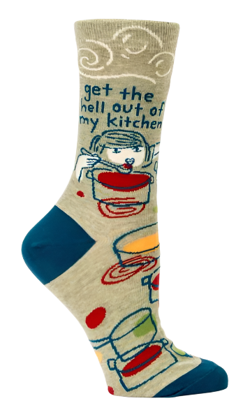 Get out of my Kitchen Socks
