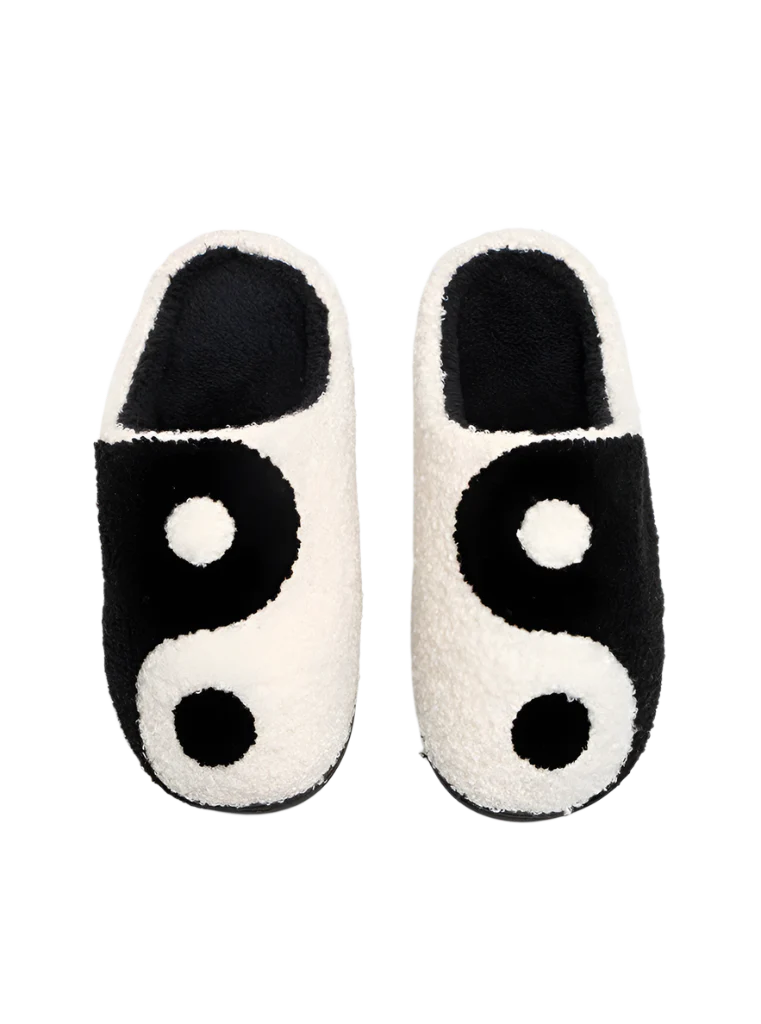 Ying Yang Slippers