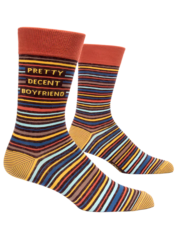 Pretty Decent Boyfriend Men's Socks