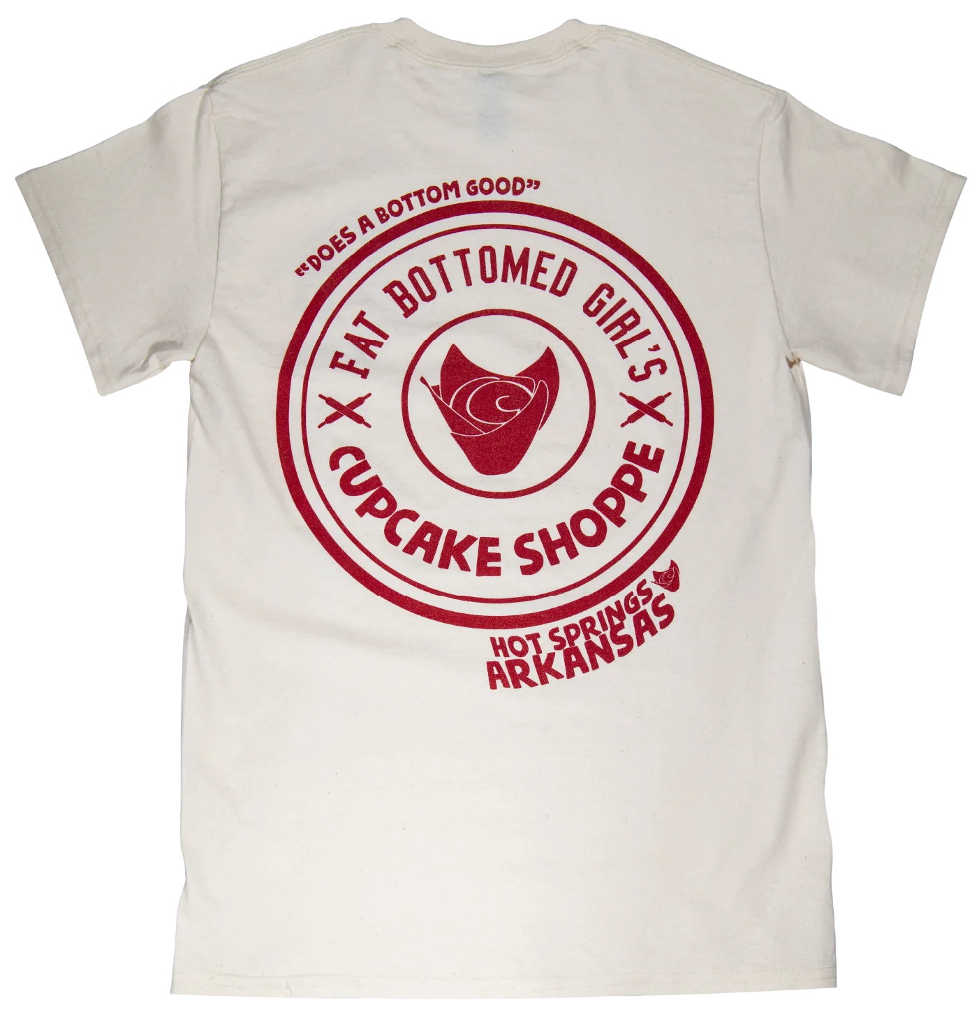 Cream & Red Short Sleeve