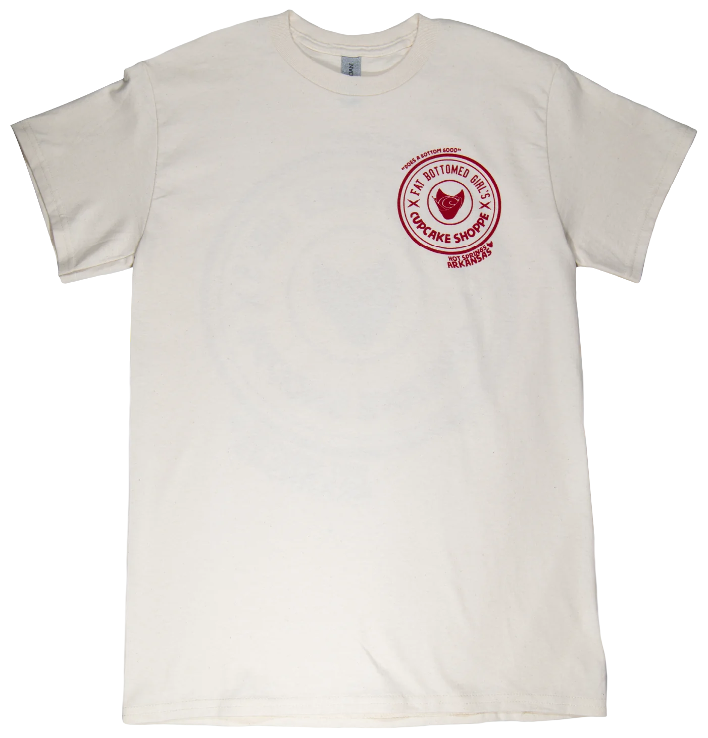 Cream & Red Short Sleeve