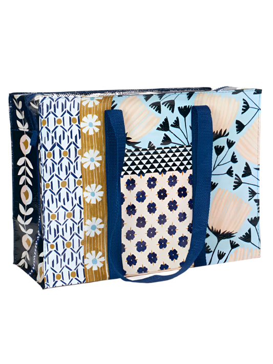 Patchwork Shoulder Tote