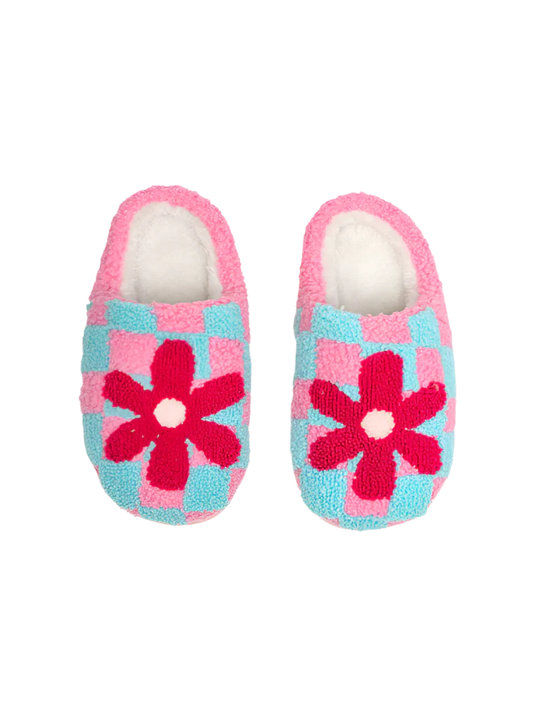 Kids Retro Slippers